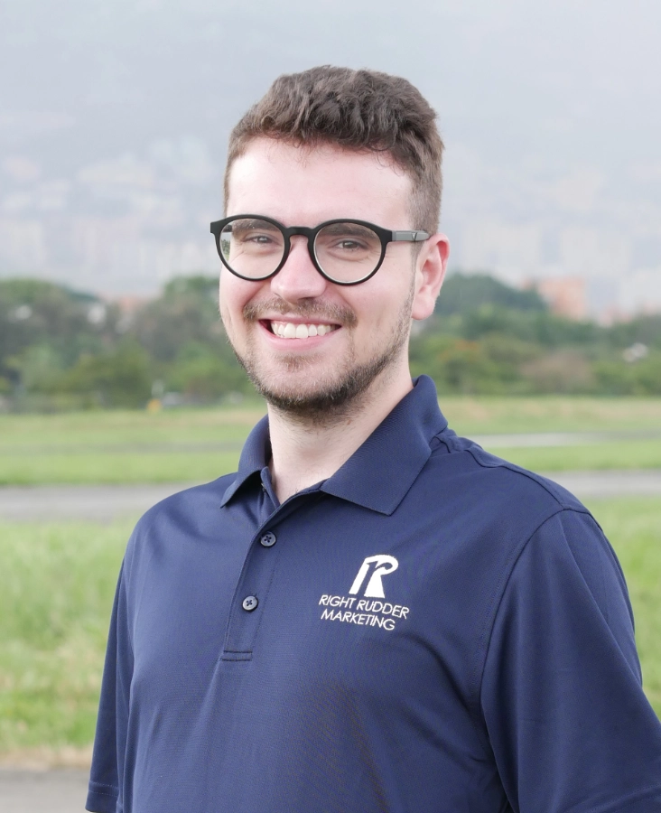 Portrait of Guilherme Nunes, Web Developer at Right Rudder Marketing