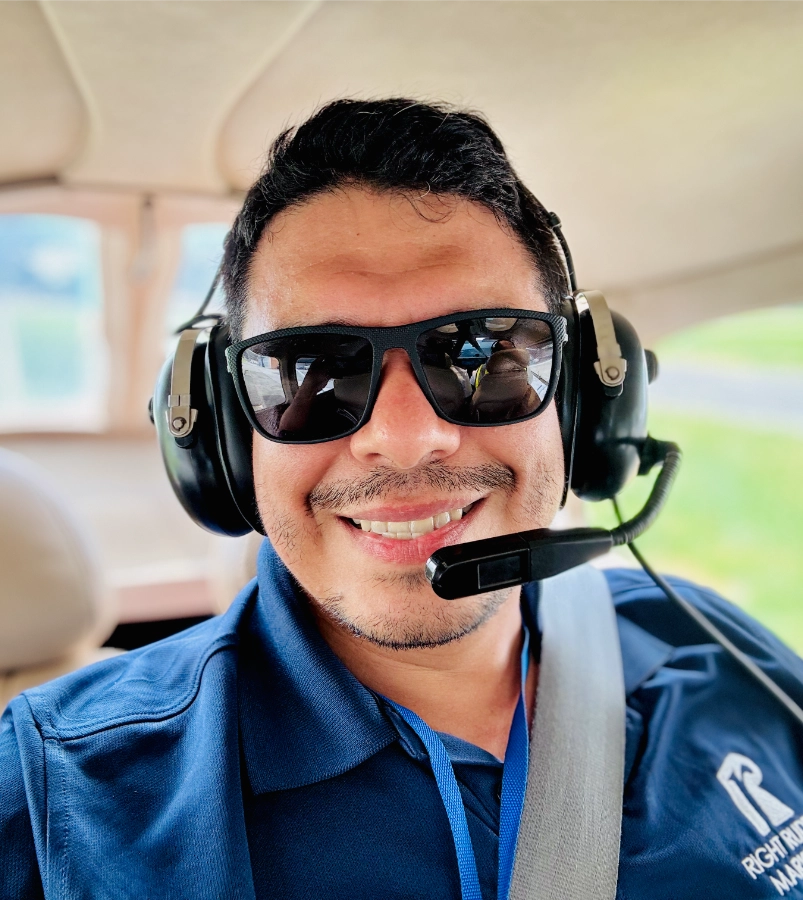 Portrait of Raul Ospina, Marketing Manager at Right Rudder Marketing